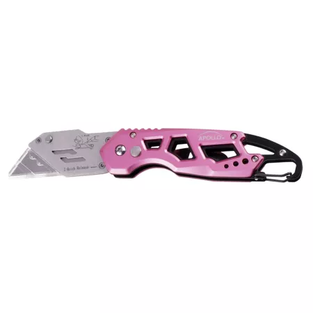 Apollo Tools 4.8" Folding Knife Pink Knives