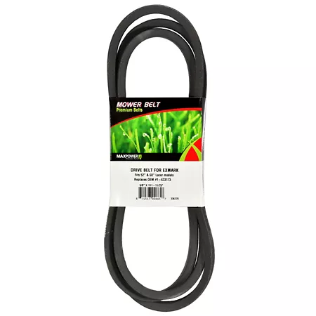 MaxPower 52" and 60" Drive Belt for Exmark Replaces OEM 1-633173 633173 Mower Belts