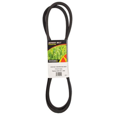 MaxPower 1/2 in. x 79-3/32 in. Deck Drive Belt for MTD, Cub Cadet, Troy-Bilt, Replaces OEM 754-0349, 954-0349