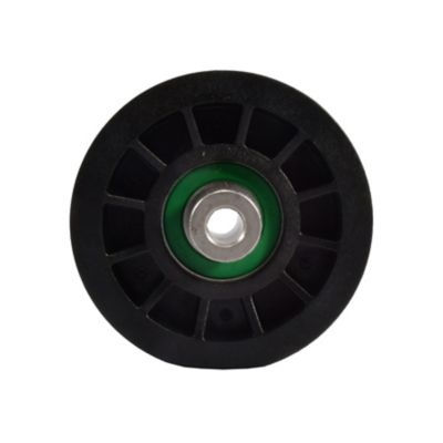 Image showing  Flat Idler Pulley For Craftsman, Husqvarna, Poulan, Replaces OEM No. 194327 and 532-194327