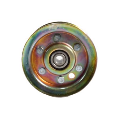 Image showing  Deck Idler Pulley, Craftsman, Husqvarna, Poulan Mowers, Replaces OEM numbers 104360X, 532104360, 532173438, 532131494