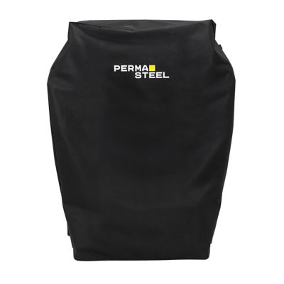 Permasteel Grill Cover for 2- or 3-Burner Grills, Black