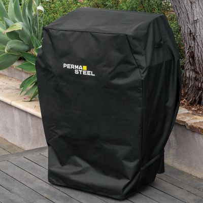Image showing 5 th Permasteel Grill Cover for 2- or 3-Burner Grills, Black