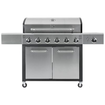 Kenmore Propane Gas 6-Burner XL Grill with Side Burner