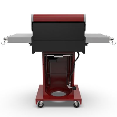 Image showing 8 th Kenmore 3-Burner Propane Gas Grill, Red