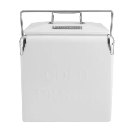 14 quart permsteel Portable Picnic Cooler White Chest Coolers