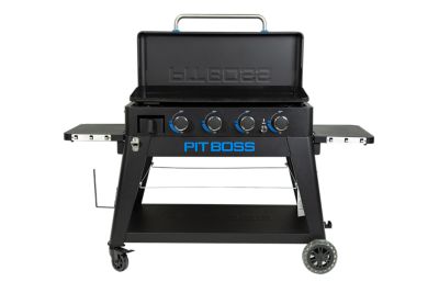 Image showing  4-Burner Ultimate Lift-Off Propane Gas Flat Top Griddle, 647 sq. in., Black