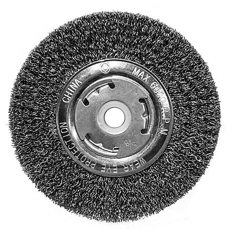 Pack of 2 Replacement grinding wheels for Bench Grinders 150mm fine and coarse
