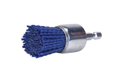 Image showing  End Brush Fine Nylon 1 Grit 150 1/4
