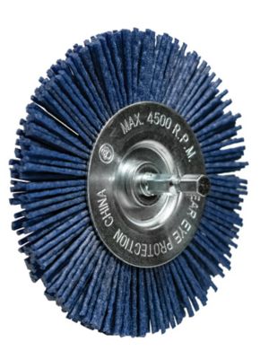 Century Drill & Tool Fine Nylon Radical Brush, 4 in.