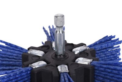 Image showing  Flap Brush Fine Nylon 4 150 Grit 1/4