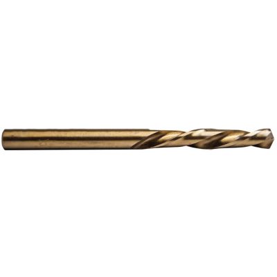 Century Drill & Tool Left Hand Stub Drill Bit, 1/4 x 3-5/16