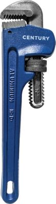 Century Drill & Tool 10 in. Wrench Pipe, Aluminum, 10 Jaw, 1-5/16 in.