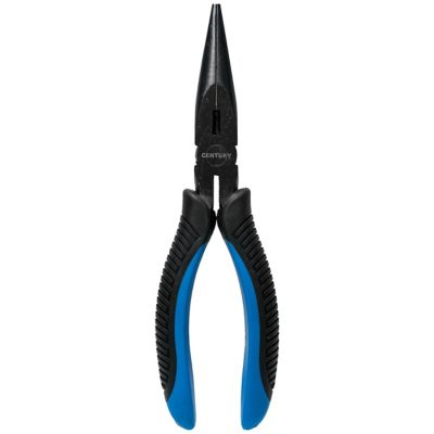 Century Drill & Tool Long Nose Pliers, 8 in. Jaw Capacity 2-5/8 in.