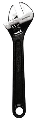 Century Drill & Tool 10.5 in. Adjustable Wrench, 8 Jaw, 1-5/16 in.