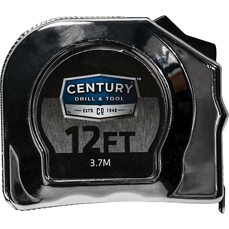 Century Drill & Tool 1/2 in. x 12 ft. Tape Measure, Classic Series