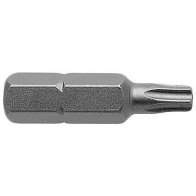 Century Drill & Tool 1/4 in. x 1 in. T10 Star S2 Steel Screwdriver Bit