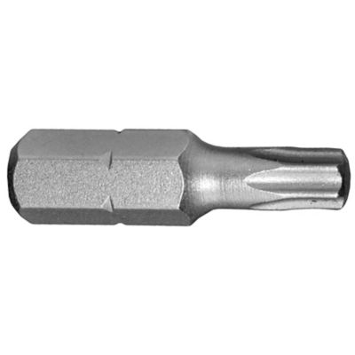 Century Drill & Tool 1/4 in. x 1 in. T25 Star S2 Steel Screwdriver Bit