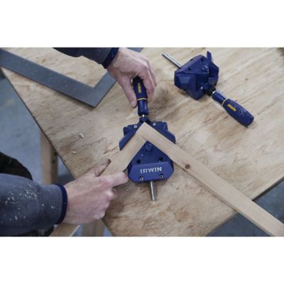 Image showing  3 in. 30 ft./lb. Quick-Grip 90-Degree Right-Angle Clamp