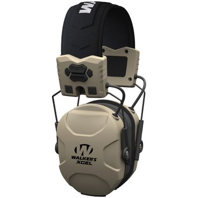 Walker's Game Ear Xcel 100 Digital Earmuffs with Voice Clarity, 1-Pair