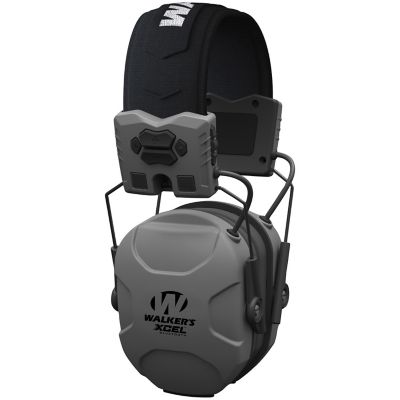 Walker's Game Ear Xcel 500BT Digital Earmuffs with Voice Clarity and Bluetooth, 26 dB Noise Reduction Rating, 1-Pair