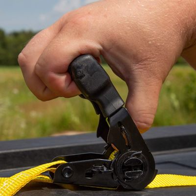 Image showing  1 in. x 10 ft. Light Cargo Hauling Ratchet Tie-Down Kit, 8-Pack, 1500 LB. Break Strength, S1000