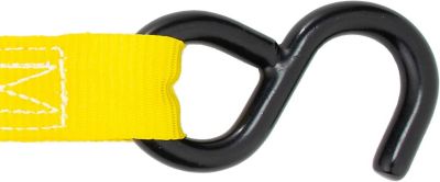 Image showing  1 in. x 10 ft. Light Cargo Hauling Ratchet Tie-Down Straps 2-PK, 1500 LB. Break Strength, S10002