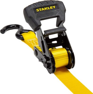 Image showing  1 in. x 14 ft. Medium Cargo Hauling Ratchet Tie-Down Straps 4-PK, 3000 LB. Break Strength, S1006