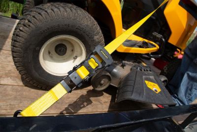 Image showing  1.5 in. x 16 ft. Heavy Cargo Hauling Ratchet Tie-Down Strap 2-PK, 3300 LB. Break Strength, S1007