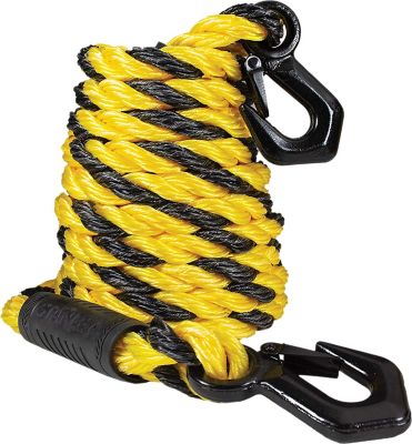 Image showing  5/8 in. x 15 ft. Tow Rope with Tri-Hook, 2,400 lb. Safe Work Load
