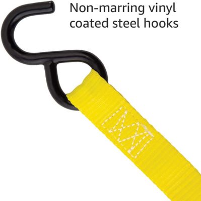 Image showing  1 in. x 10 ft. Enclosed Cambuckle Tie-Down Strap 4 PC Set, 1200 LB. Break Strength, S2002