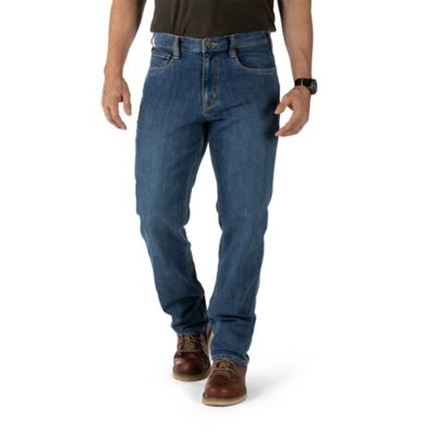 5.11 Men's Stretch Fit Mid-Rise Defender Flex Jeans