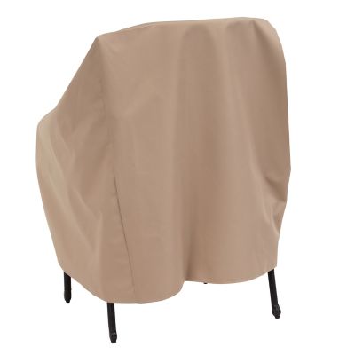 Image showing 7 th Modern Leisure Basics Patio Chair Cover, 33 in. x 34 in. x 31 in., Khaki