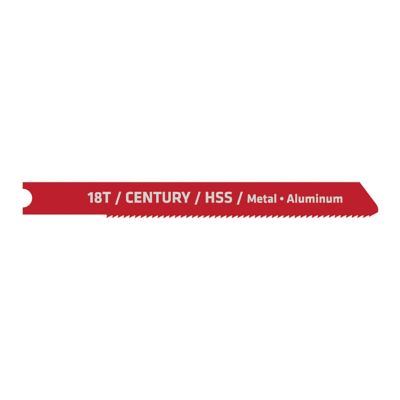 Century Drill & Tool Jig-Saw Blade with HSS 18T, 2-3/4 Length, 2 pc.
