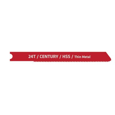 Century Drill & Tool Jig-Saw Blade Hss 24T 2Pcs 2-3/4 Length