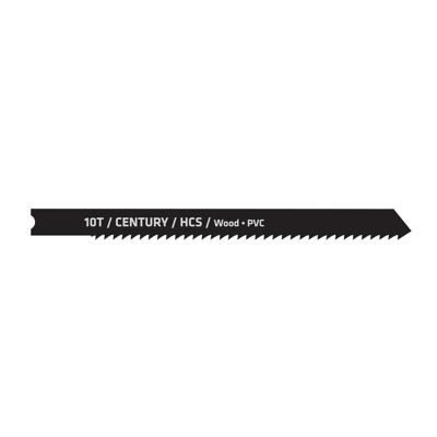 Century Drill & Tool Jig-Saw Blade Carbon Alloy Steel 10T