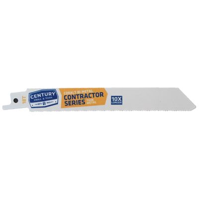 Century Drill & Tool Recip Blade 18T X 6 Bi-Metal Contractor