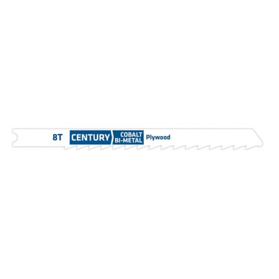 Century Drill & Tool Jig-Saw Blade with 8T Bi-Metal, 3-5/8 Length