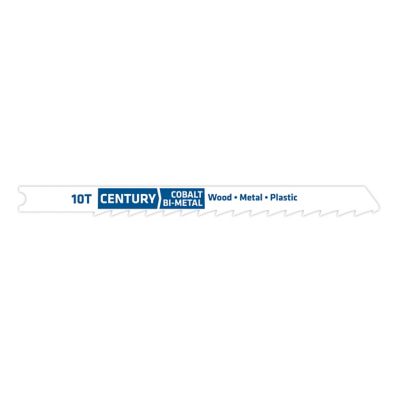 Century Drill & Tool Jig-Saw Blade 10T Bi-Metal 3-5/8 Length