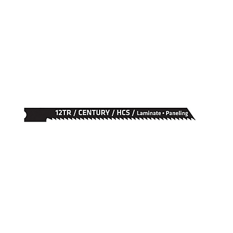 Century Drill & Tool Jig-Saw Blade Carbon Alloy Steel 12Tr