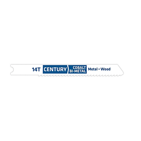 Century Drill & Tool Jig-Saw Blade 14T Bi-Metal 2-3/4 Length