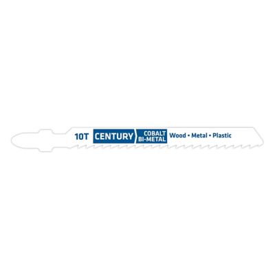 Century Drill & Tool Jig-Saw Blade 10T Bi-Metal 3-5/8 Tang