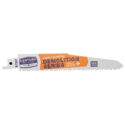 Century Drill & Tool Recip Blade 8/10T X 6 Demolition