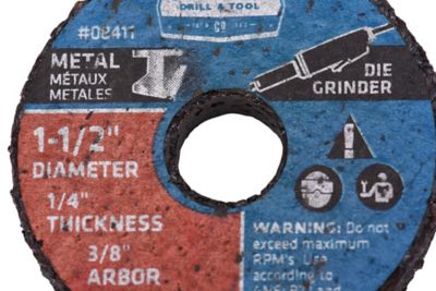 Image showing  Grinding Wheel 1-1/2 1/4 Thick Type 1