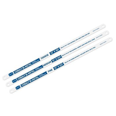 Century Drill & Tool Hacksaw Cobalt Set 3Pc