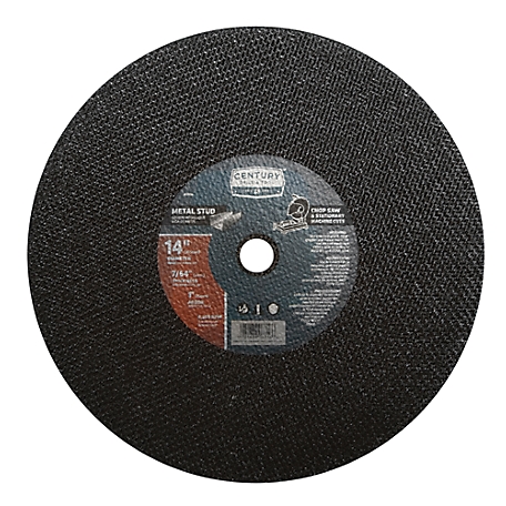 Century Drill & Tool 10-7/64 in. Abrasive Saw Blade, 1 in., 1A