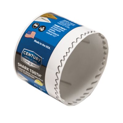 Century Drill & Tool 2-1/8 in. Hole Saw, Bi-Metal, Shark Tooth