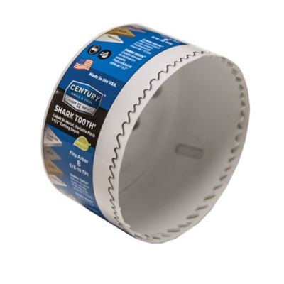 Century Drill & Tool 3-1/8 in. Hole Saw, Bi-Metal, Shark Tooth