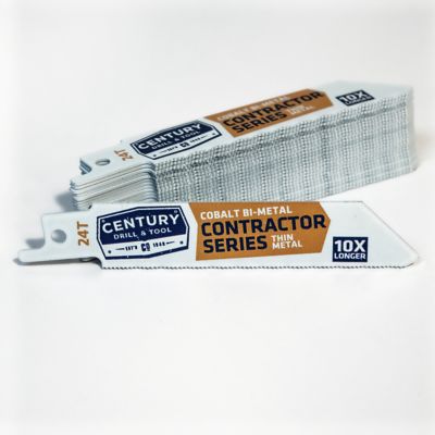 Century Drill & Tool Recip Blade 24T X 4 Bi-Metal 25Pk