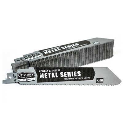 Century Drill & Tool Recip Metal Blade 8/10T6 25Pk